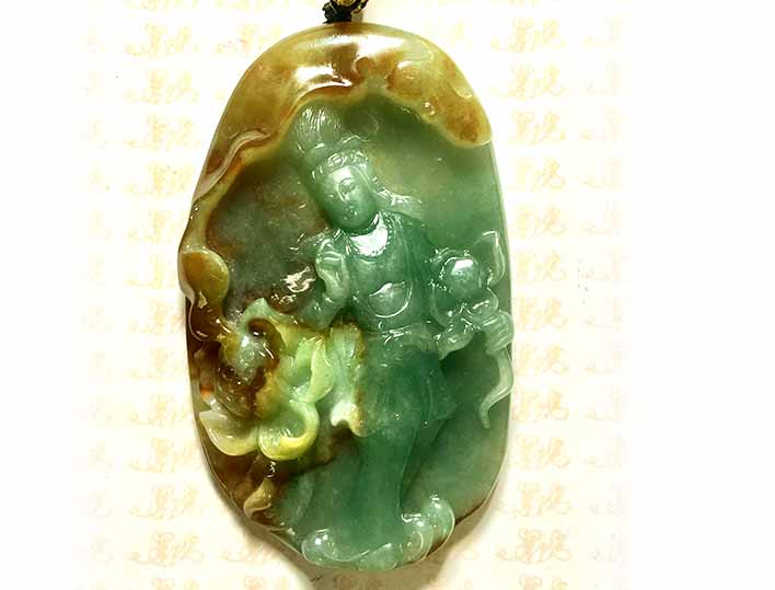 玉雕大师苏红伟作品《观音》67