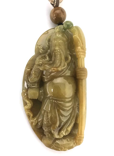 玉雕大师方国勇作品《关公》8